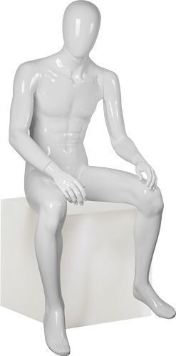 Glance 10 \ Манекен мужской, сидячий