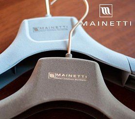 Бархатные плечики для одежды Mainetti (Италия)