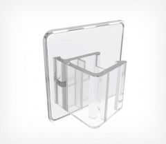  Клипса для крепления пластиковых рамок больших форматов под углом 0° к поверхности 