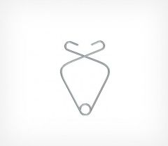  Клипса из металлической проволоки CRAB CLIP