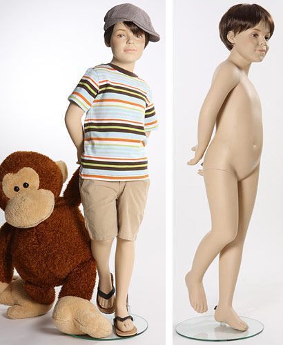 Young 03 \ Манекен детский, телесный, 4 года