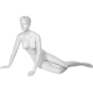 Kristy Pose 06 \ Манекен женский, скульптурный, сидячий