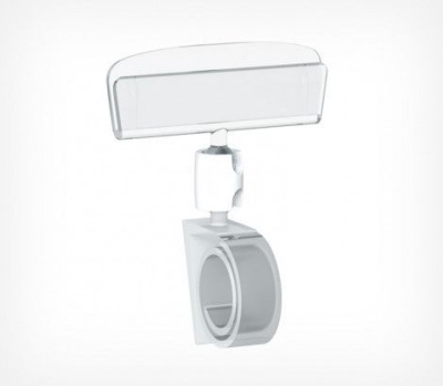  Ценникодержатель-улитка на край ROLL-CLIP-L