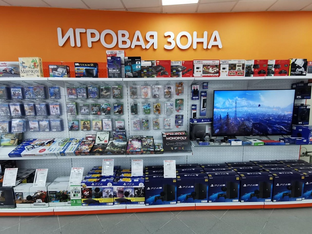 Портфолио, примеры работ, проекты компании Все для Торговли. Объект - Магазин DNS (Москва - ТЦ Тиара)