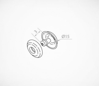  Квик-замок с отверстием HOLE SNAP-3