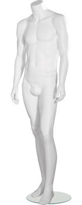 Smart (headless) Pose 09-01M \ Манекен мужской, скульптурный (без головы)