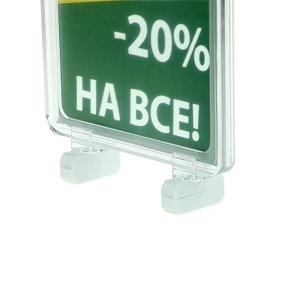  Стойка на магнитах MAGNET-MINI с рамкой PF-A5, цвет прозрачный