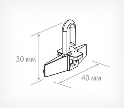  Петля пластиковая ECO-LOOP-P