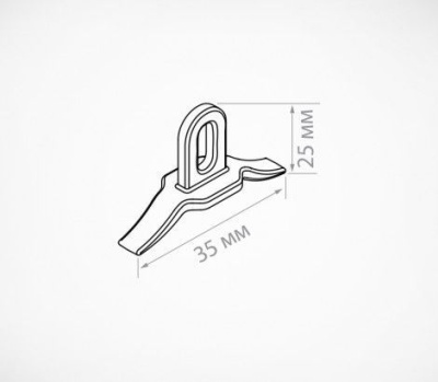  Пластиковая петля для подвешивания UNI-LOOP-P