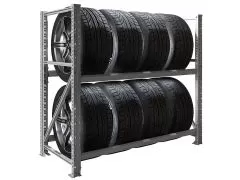  Стеллаж MS PRO 1200/1353X606 стационарный для хранения 8 шин